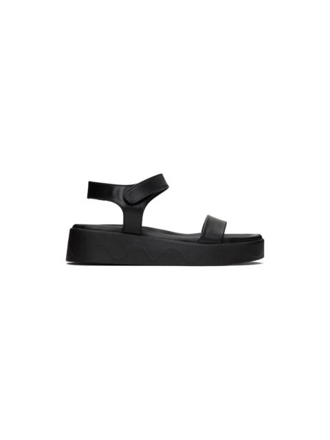 Black Salamina Sandals