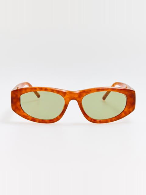 Maya D-Frame Sunglasses in Tortoiseshell