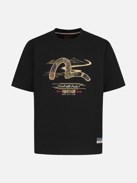 Brocade Seagull Appliqué Regular Fit T-shirt