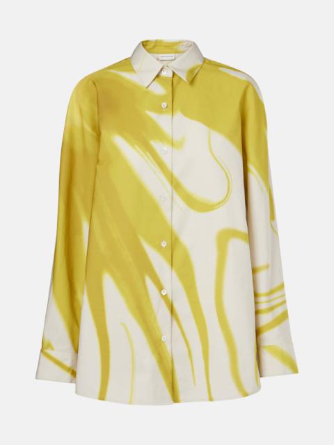 Printed cotton shirt