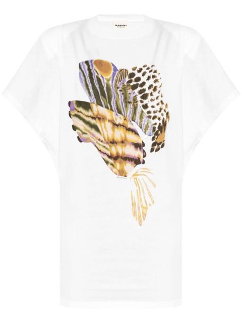 Eabine graphic-print dress