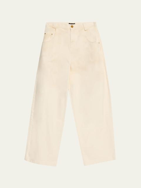 Bad Girl Tapered Denim Jeans