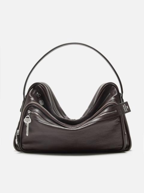 Camero Camera Shoulder Bag - Chocolate brown