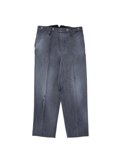 PASTORAL HW PANTS DMGD NAVY