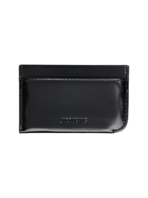 Black 'Le Porte Curvo' Card Holder