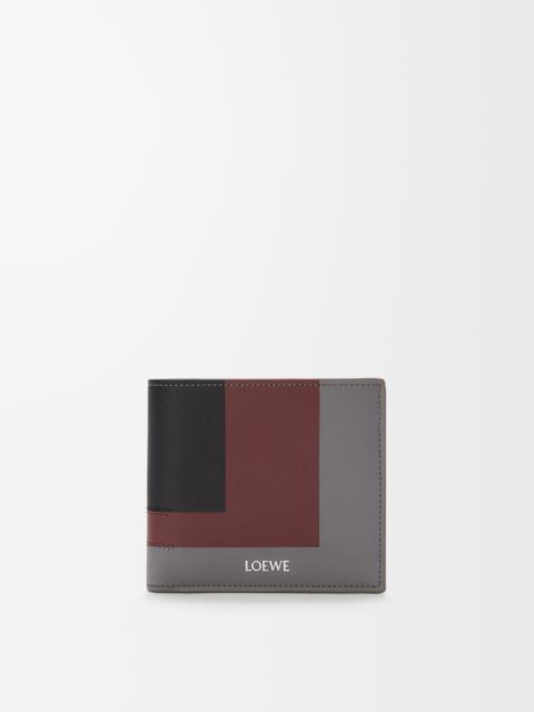 Bifold wallet in nappa calfskin