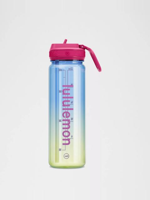Back to Life Clear Bottle 24oz *Straw Lid