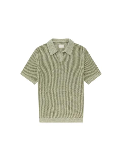 Aime Leon Dore Mesh Knit Polo (SS23) Green