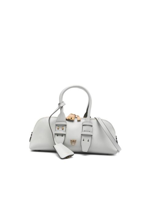 Bowling zip-up tote bag