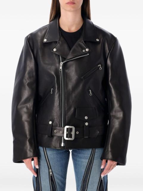 zip biker jacket