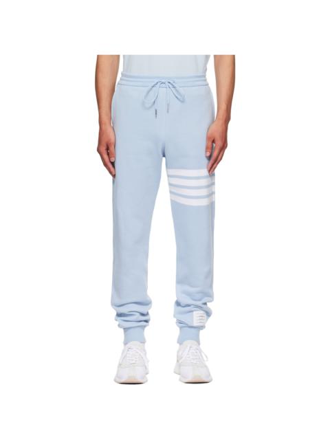 Blue Classic Loopback 4-Bar Sweatpants