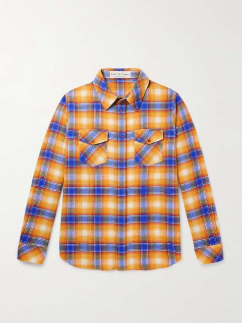 Checked Cashmere Shirt