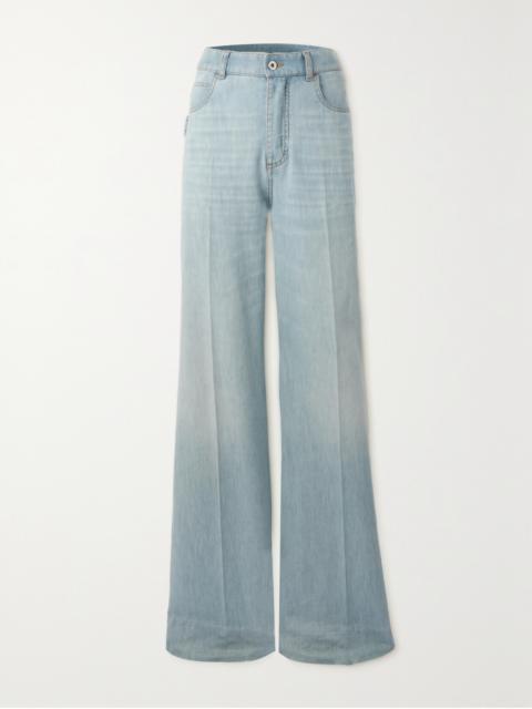 High-rise Wide-leg Jeans
