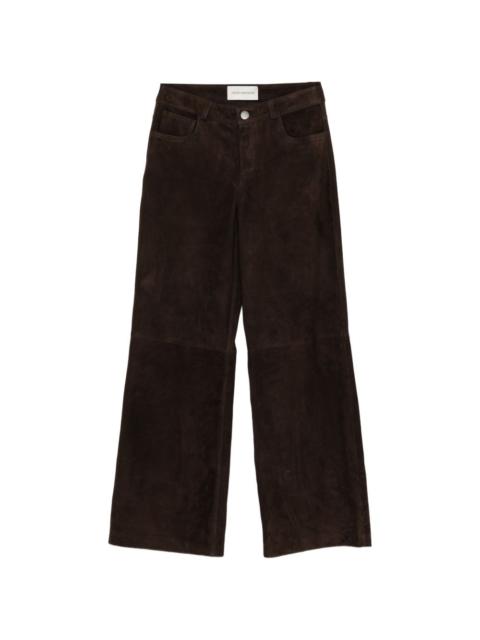 Milo suede trousers