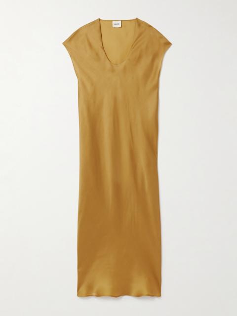 Darby Silk-organza Midi Dress