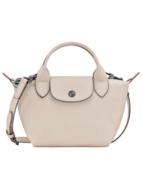 Le Pliage Xtra XS Handbag Paper - Leather