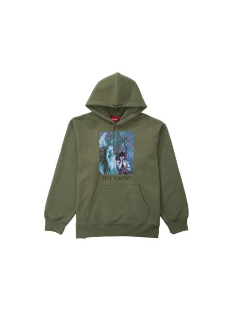 Supreme The Crow Hooded Sweatshirt Light Olive