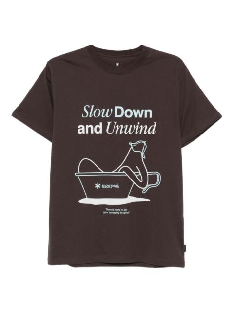 graphic-print T-shirt