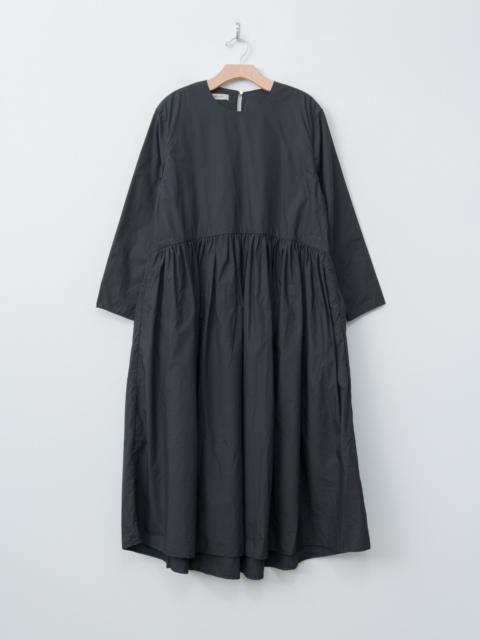 Typewriter Cotton Dress - Black