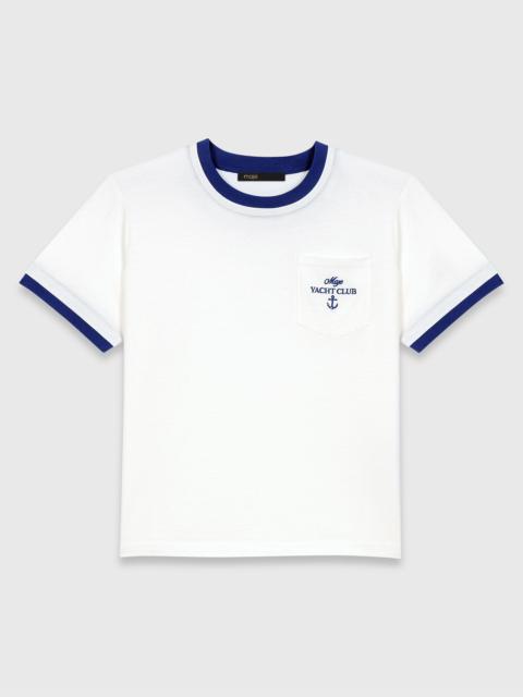 Layered-look T-shirt