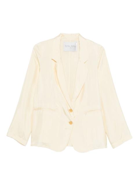 buttoned blazer