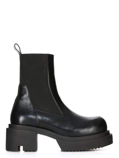 Rick Owens Beatle Bogun Leather Boot