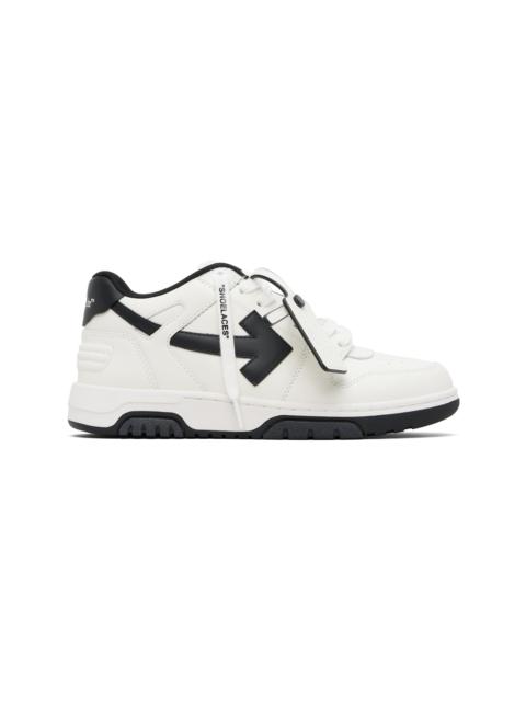 White & Black Out Of Office Sneakers