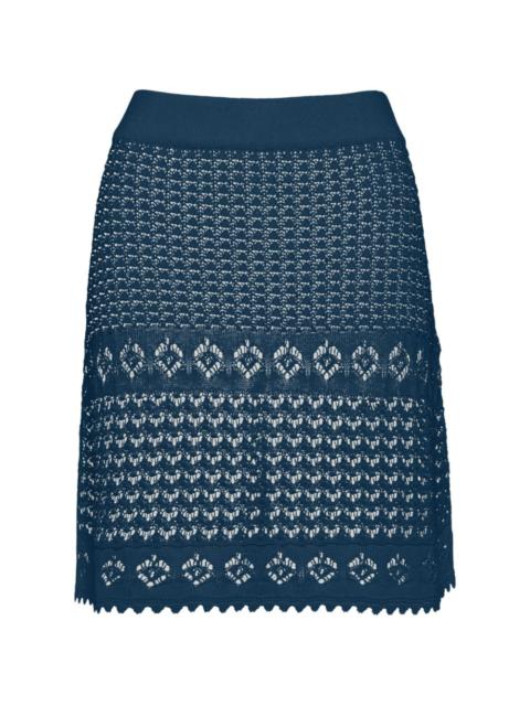 Angela crochet mini skirt