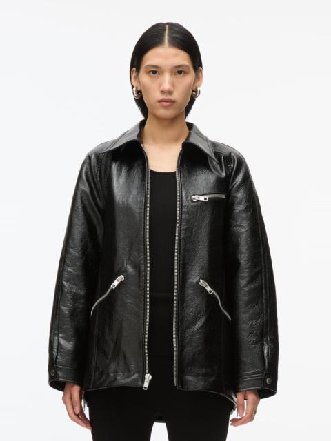 Faux Leather Ranch Jacket