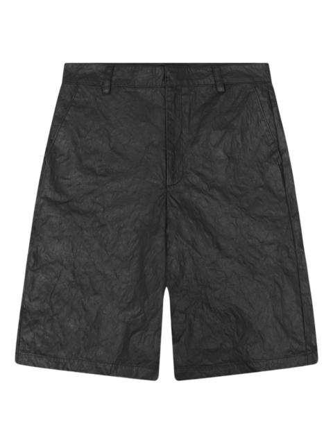 Armada crumpled cotton shorts