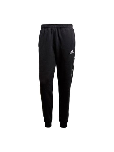 adidas Core18 Sw Pnt Fleece Stay Warm Soccer/Football Knit Bundle Feet Sports Pants Black CE9074