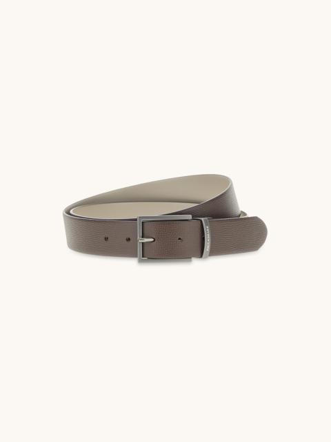 ECLISSE REVERSIBLE LEATHER BELT