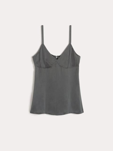 Crepe cami top lead