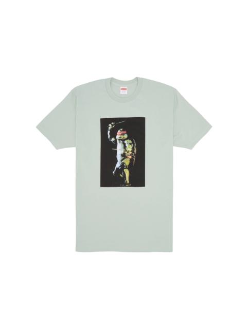 Supreme Raphael Tee Pale Aqua