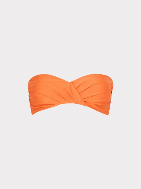 Soleil Gloss Twist Bandeau Top