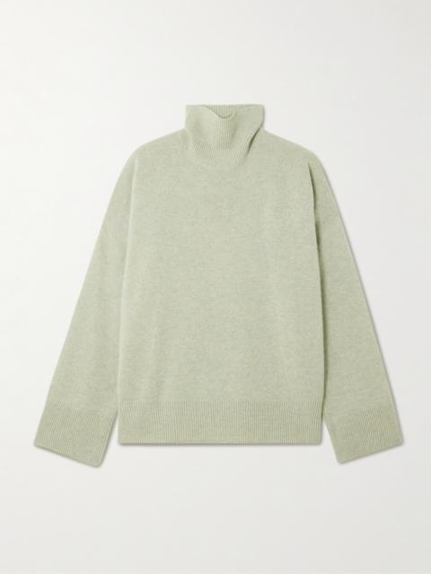 Organic Cashmere Turtleneck Sweater