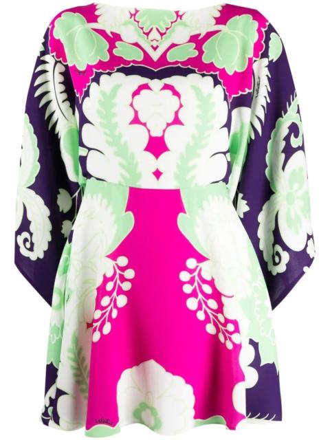 World Arazzo-print mini dress