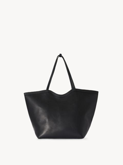 XL Stitched Park Tote Bag in Leather