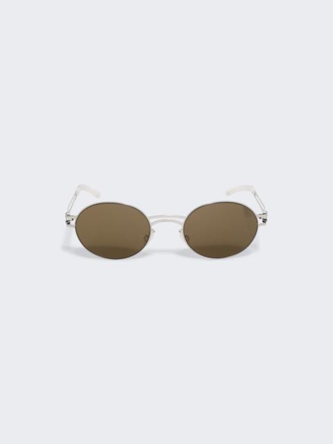 Dada Sunglasses Shiny Silver