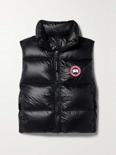 Cypress quilted ripstop down vest