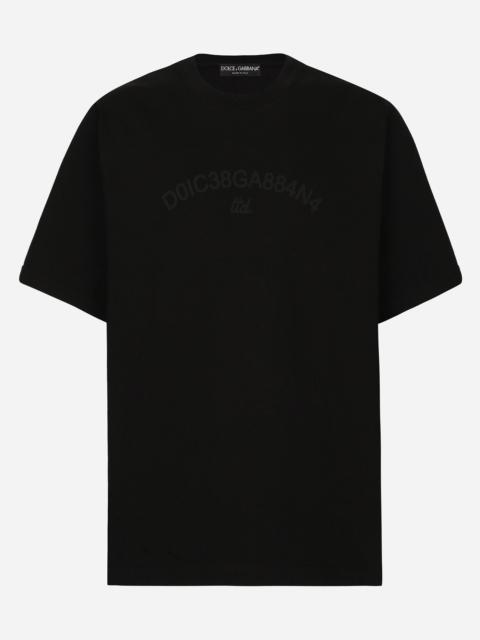 Cotton T-shirt with Dolce&Gabbana logo
