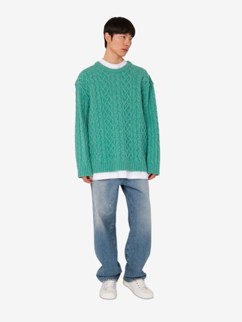 SHETLAND WOOL PULLOVER