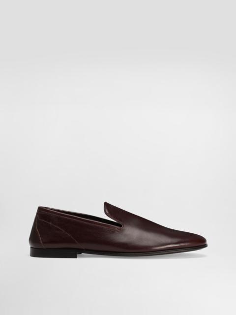 Erice leather slippers