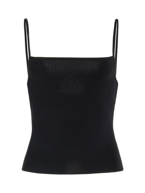 Square Tank Top black