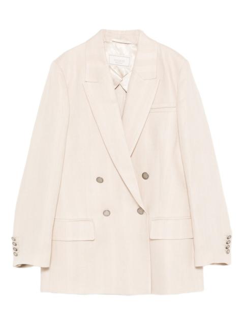 double-breasted blazer