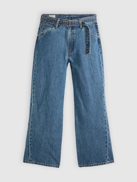 TWISTED BAGGY WIDE LEG MEN'S JEANS
