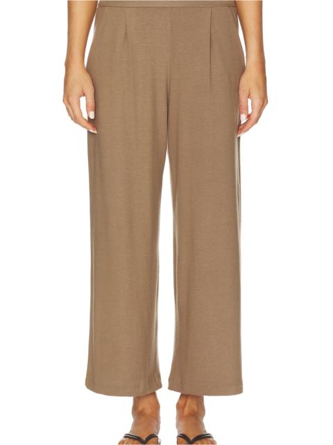 Lauren Crop Pleated Pocket Pant