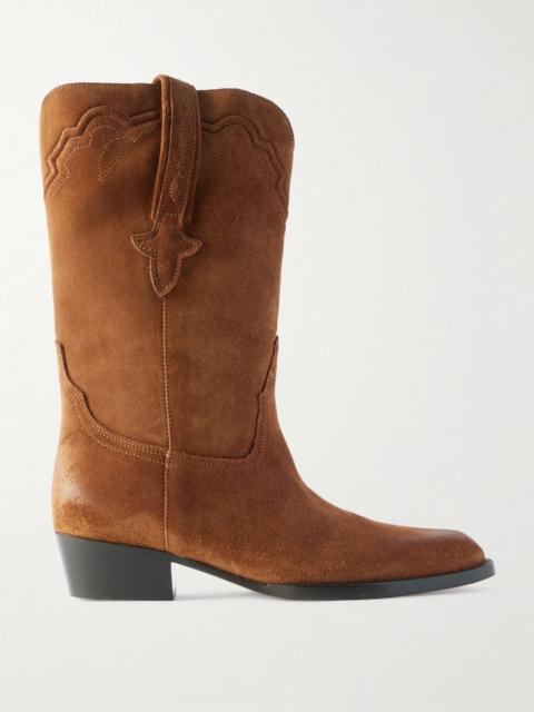 Hilda suede ankle boots Light brown