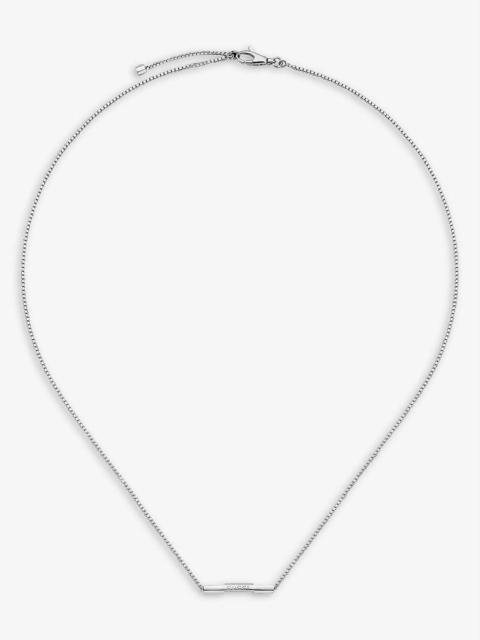 Link to Love 18ct white-gold necklace