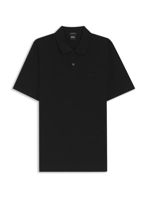 PALLAS POLO SHIRT IN COTTON PIQUÉ WITH EMBROIDERED LOGO